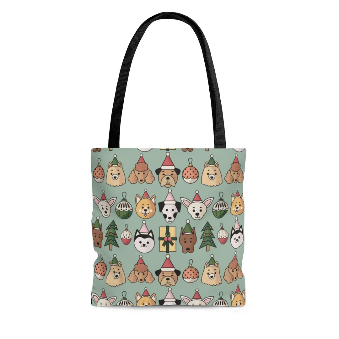 Happy Pets Mint Green Holiday Tote Bag
