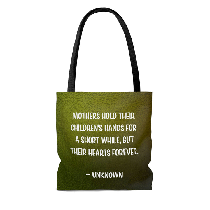 Mother's Holding Her Children's Hearts Tote Bag