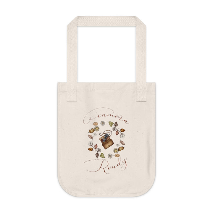 Camera Ready Organic Canvas Tote