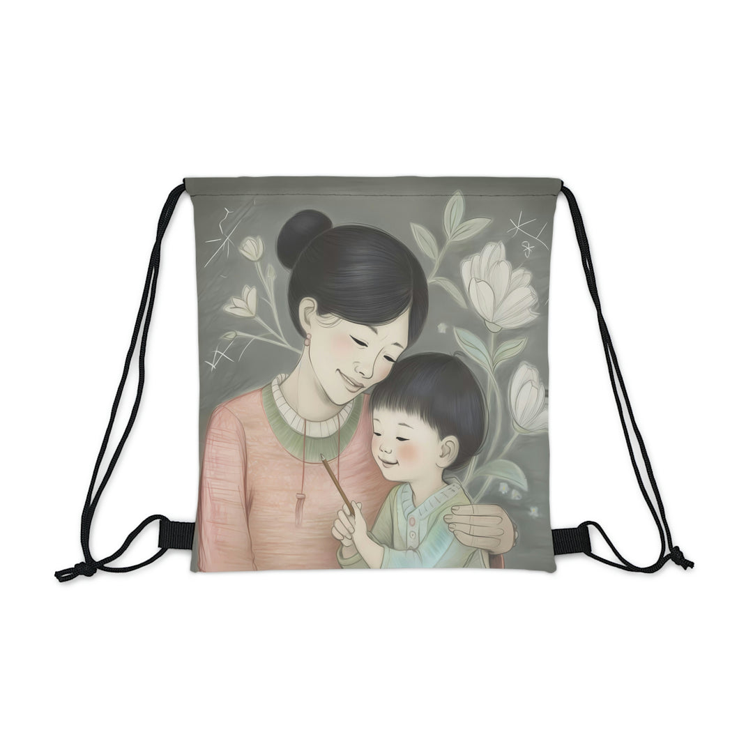 Sweetest In The World Mom Outdoor Drawstring Bag