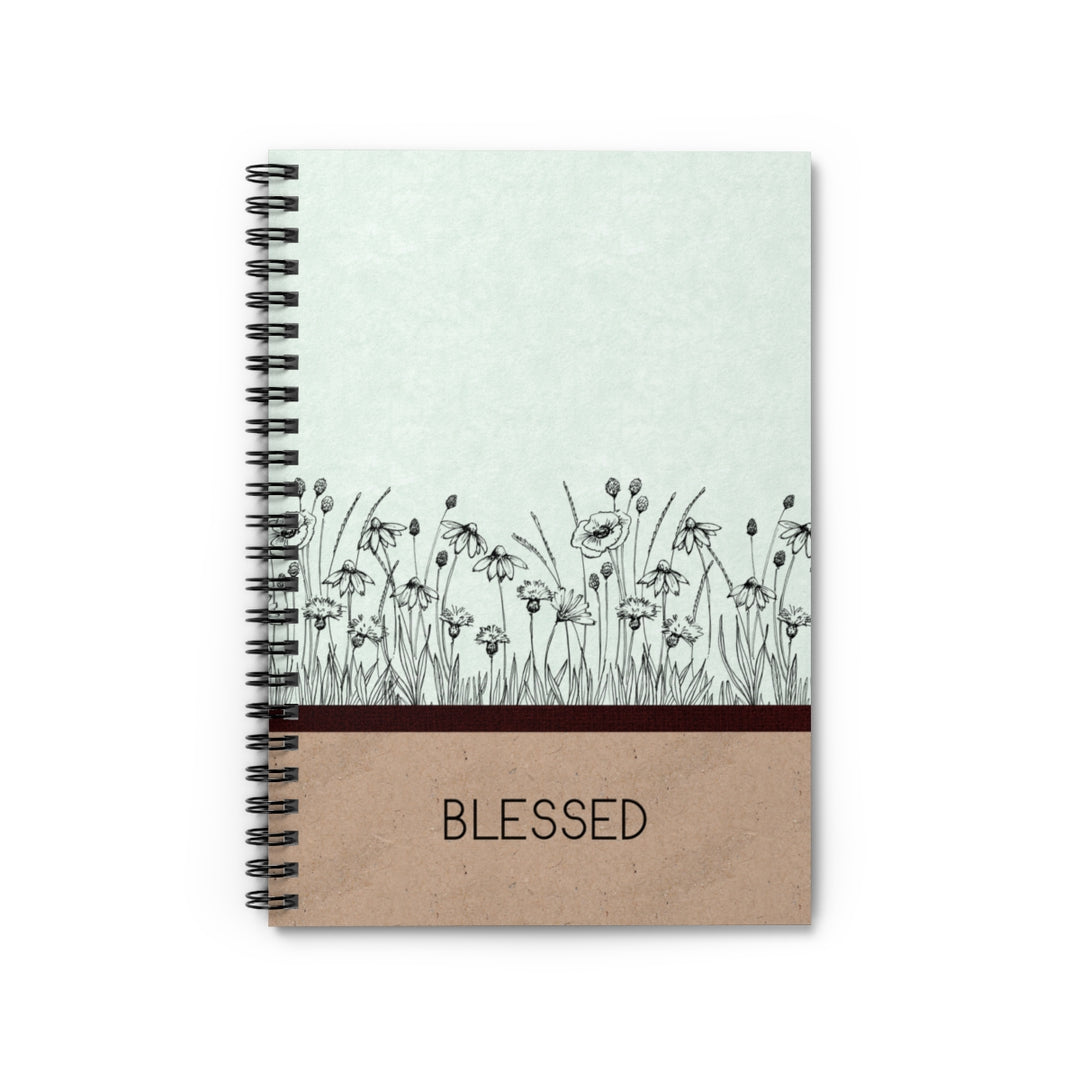 Blessed Fall Spiral Notebook
