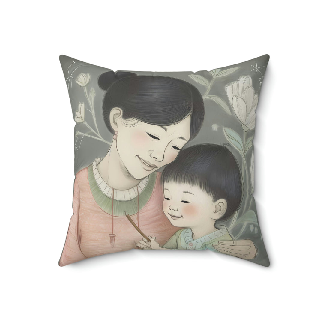 Sweetest In The World Mom Square Pillow