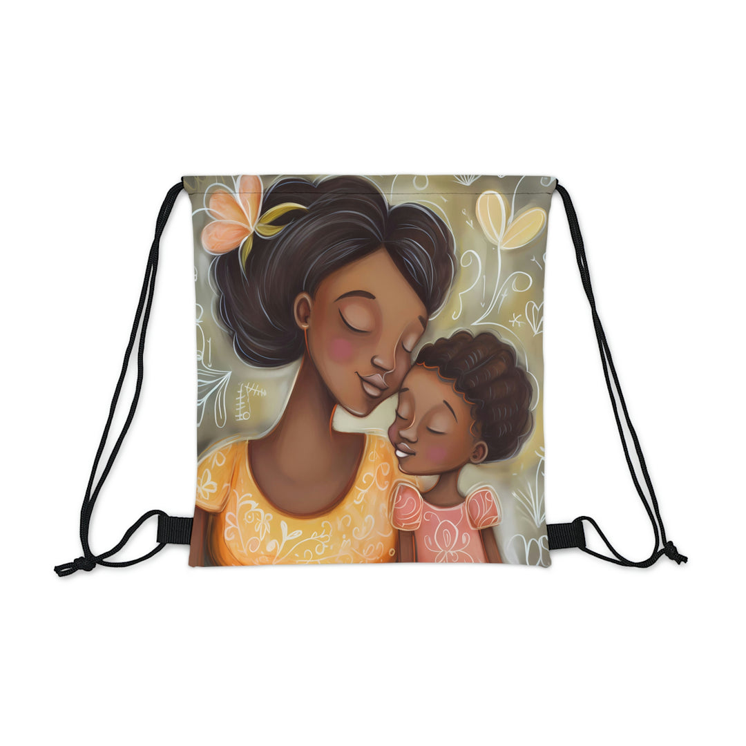 Forever Yours Mom Outdoor Drawstring Bag