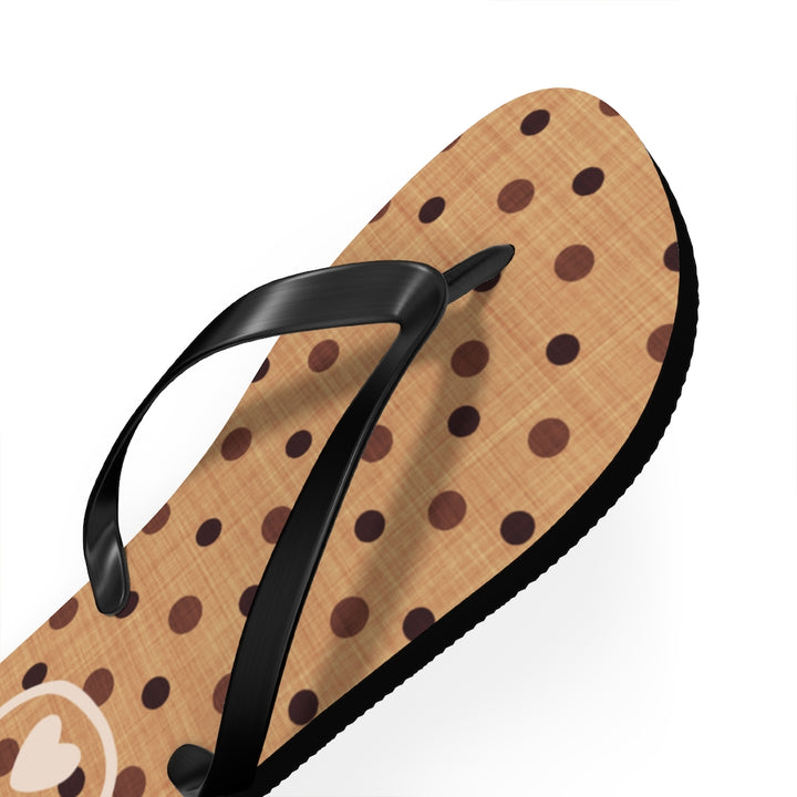 Choco Dots Flip Flops