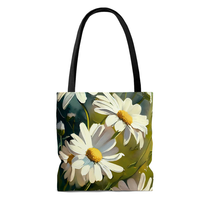 Morning Daisies Flower Tote Bag