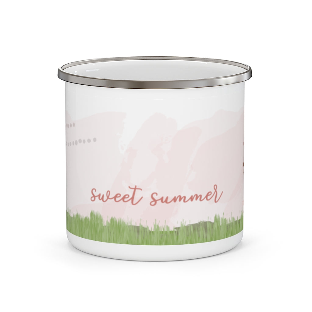 Sweet Summer Enamel Mug