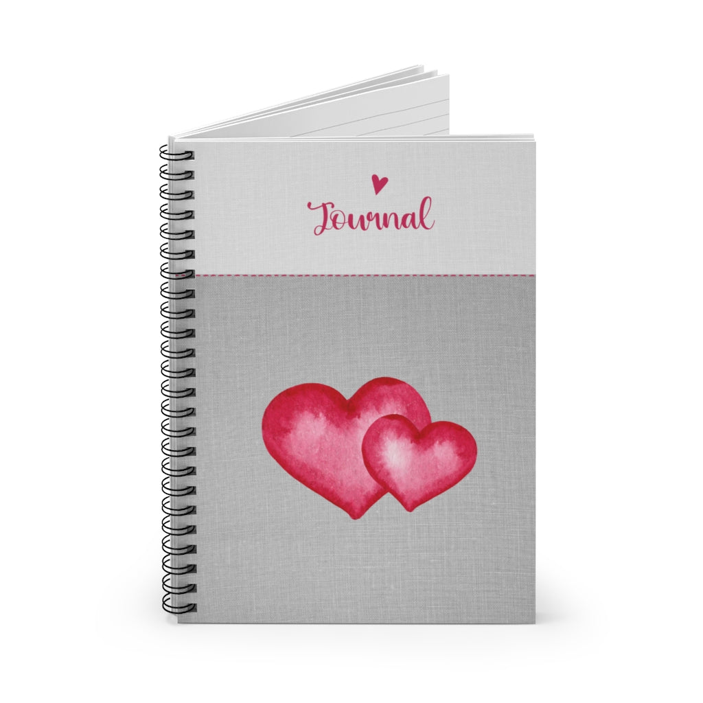 Two Hearts Notebook