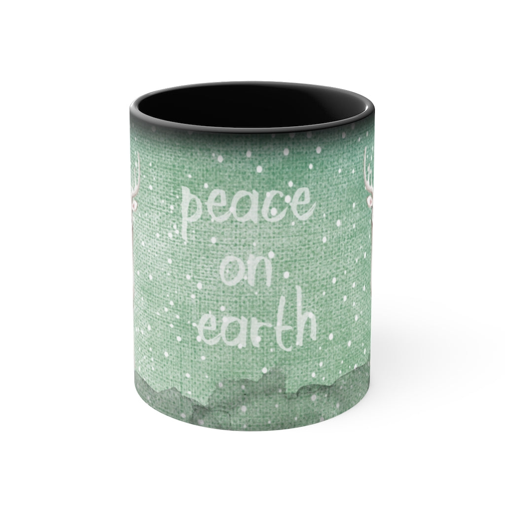 Peace On Earth Holiday Mug 11oz