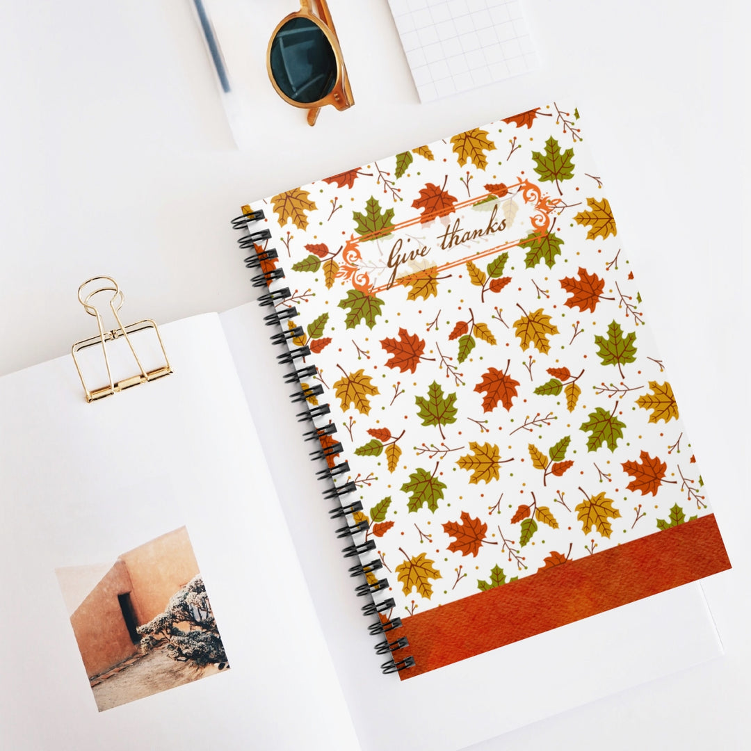 Give Thanks Everyday Spiral Notebook
