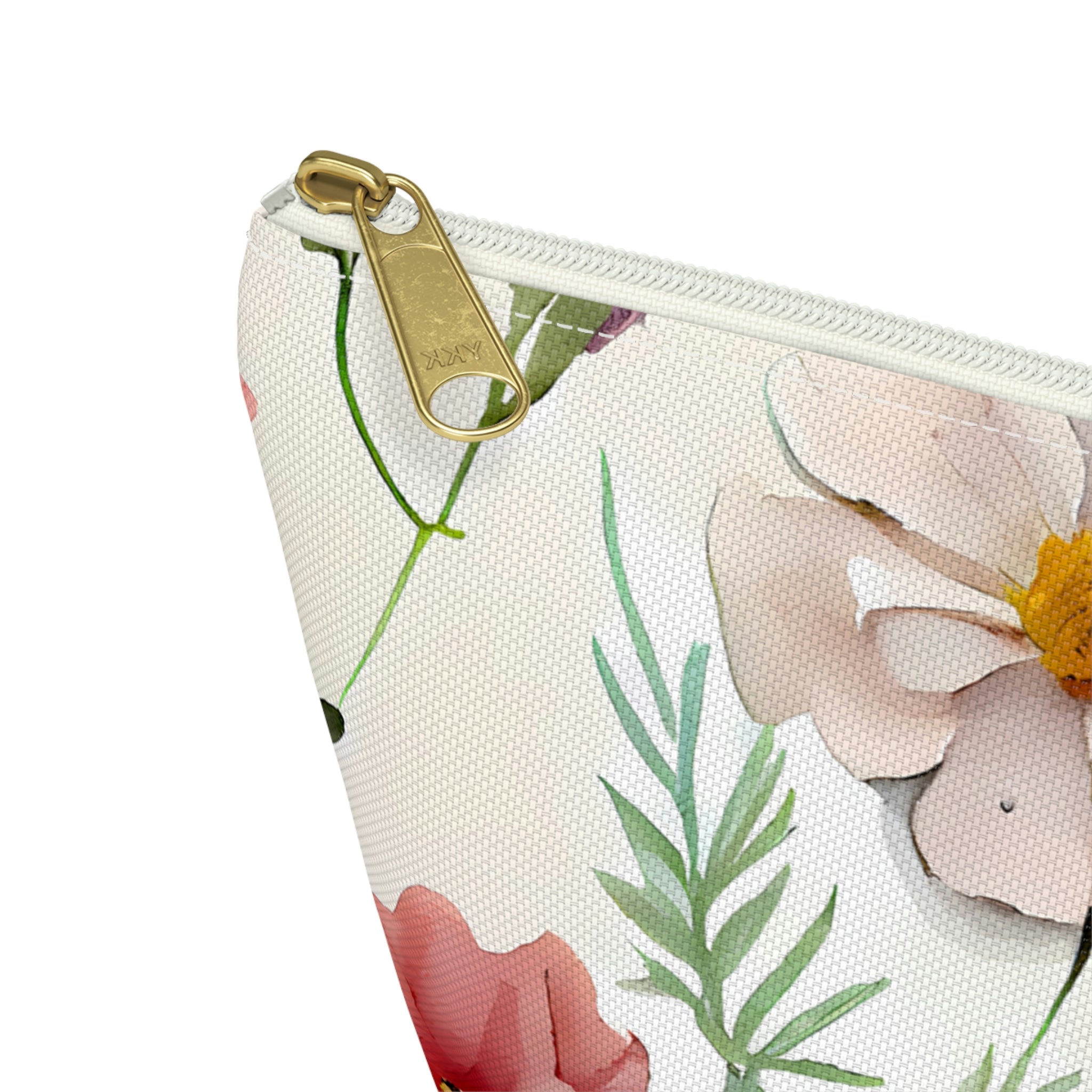 Happy Spring Flower Cosmetic Pouch