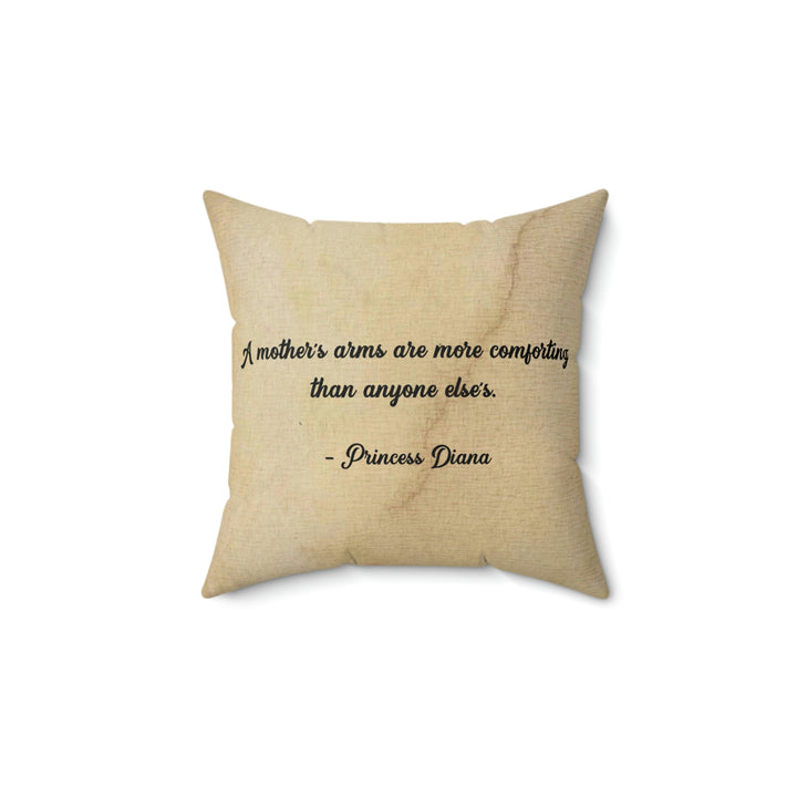 Mother's Comforting Arms Square Pillow