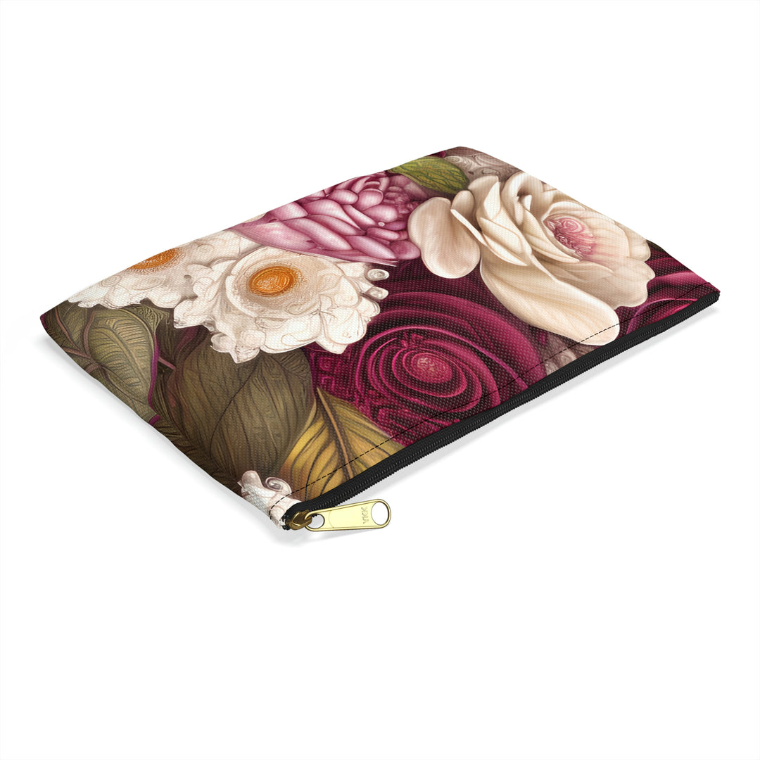 Gorgeous Bloom Flower Accessory Pouch