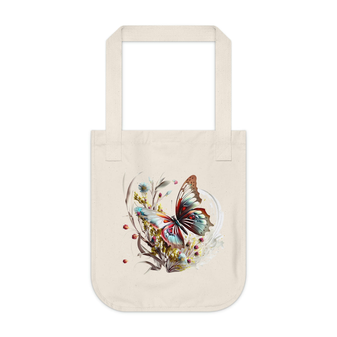 Butterfly In The Springfield Organic Canvas Tote