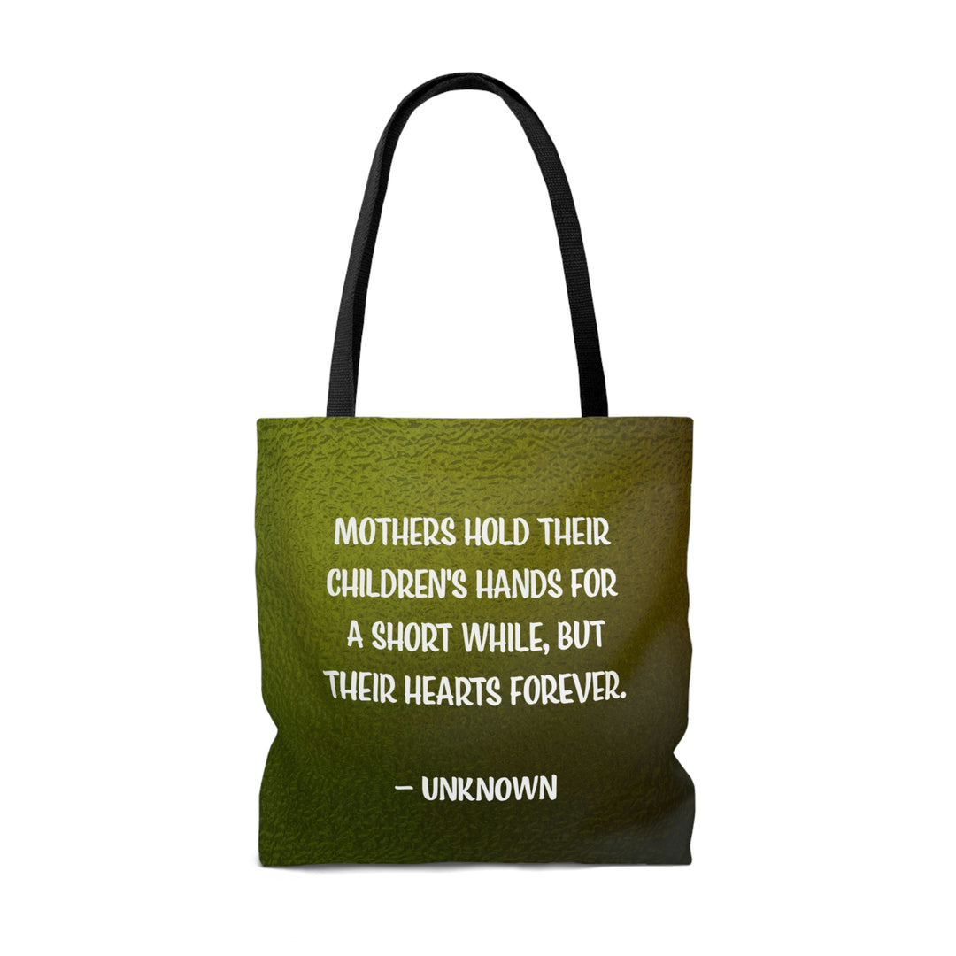 Mother's Holding Her Children's Hearts Tote Bag