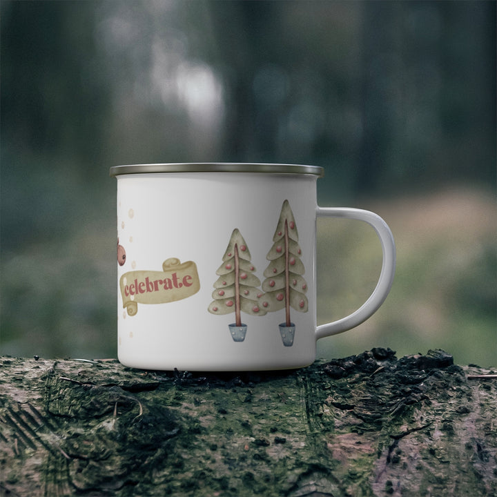 Celebrate Enamel Mug