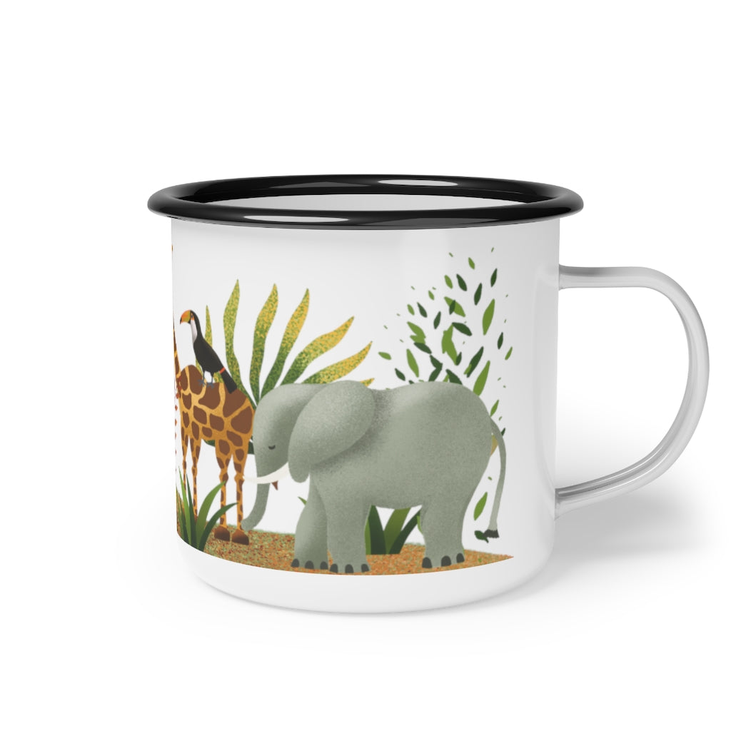 Safari Jungle Enamel Cup