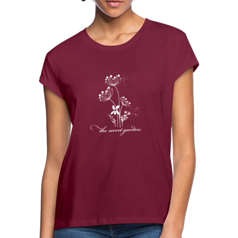 The Secret Garden Women's T-shirt - burgundy