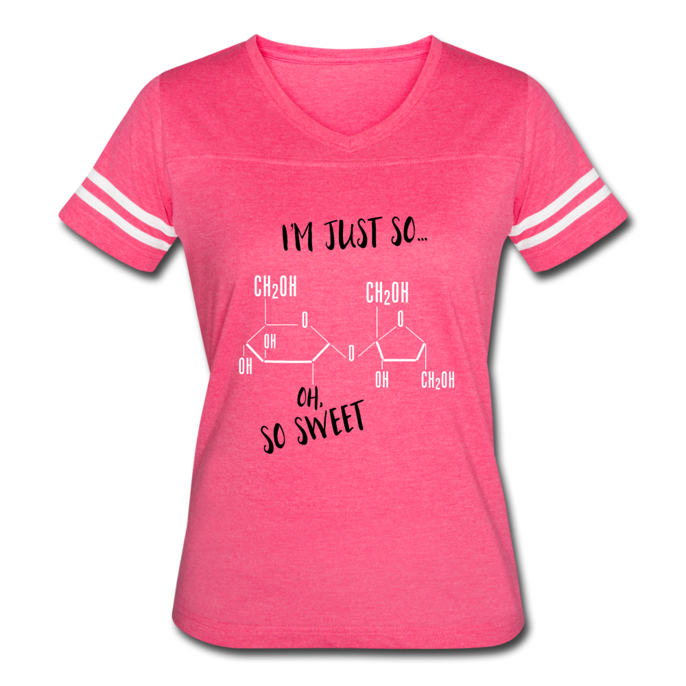 Oh, So Sweet Women’s T-Shirt - vintage pink/white