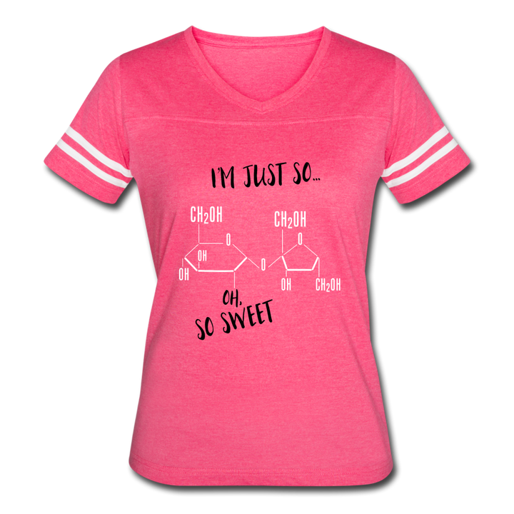 Oh, So Sweet Women’s T-Shirt - vintage pink/white